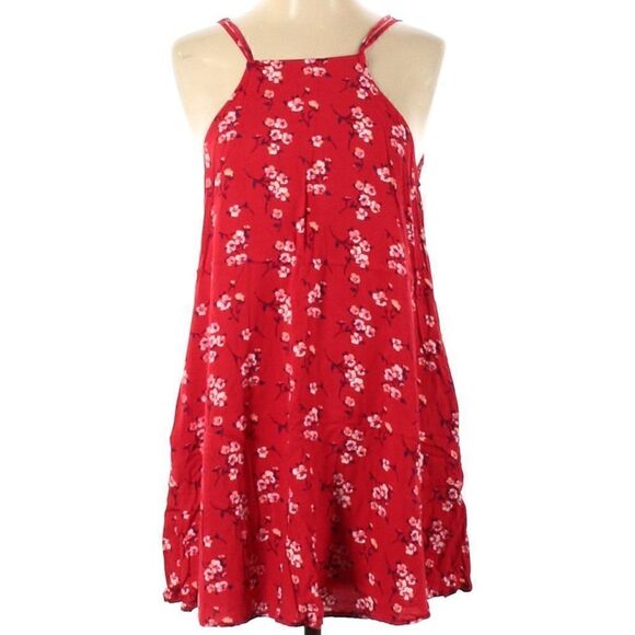 Mimi Chica Red Sun Dress - Picture 1 of 7
